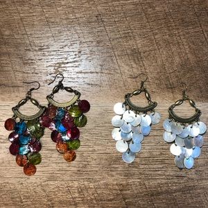 Earring Bundle! Shell Dangles 🐚